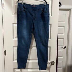 Makers Denim Stretch Leggings in size 16W